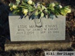 Essie Mahan Evans