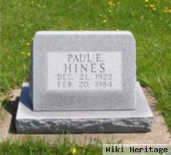 Paul E Hines