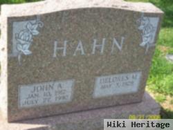 John A Hahn