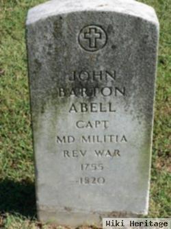 Cpt John Barton Abell