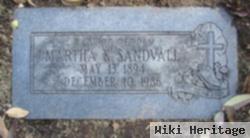 Martha Katheryn Miller Sandvall