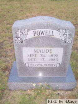 Maude L O'dell Powell