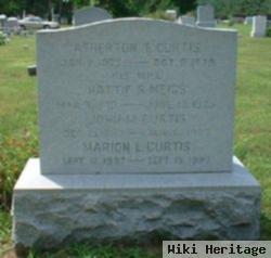 Hattie S Meigs Curtis