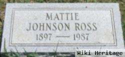 Mattie Johnson Ross