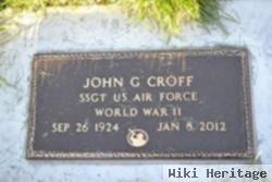 John G Croff