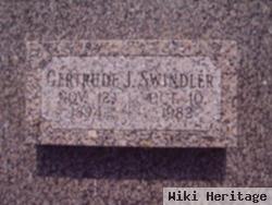 Gertrude J Swindler