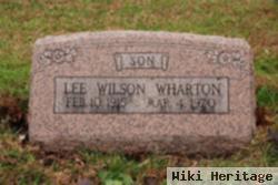 Lee Wilson Wharton