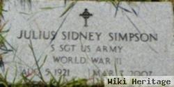 Pvt Julius Sidney Simpson