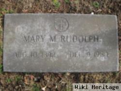 Mary M Decheane Rudolph