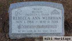 Rebecca Ann "becky" Wehrhan