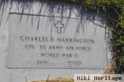 Charles E Harrington