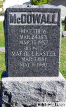 Matthew Mcdowall