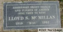 Lloyd S. "mac" Mcmillian