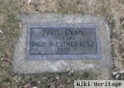 Paul Evan Kolz