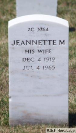 Jeannette M Preble