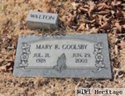 Mary Ruth Walton Goolsby