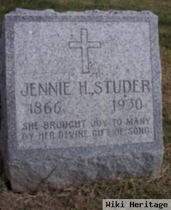 Jennie H. Studer