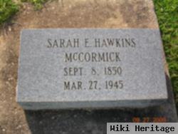 Sarah E. Mccormick