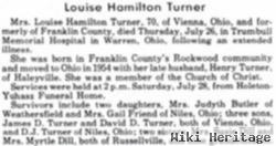 Emma Louise Hamilton Turner