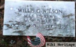 Willie G Wilson