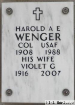 Violet G Wenger