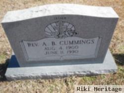 Rev A. B. Cummings
