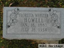 Floraetta Webster Howell