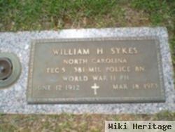 William H Sykes