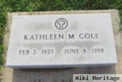 Kathleen M "kay" Everett Cole