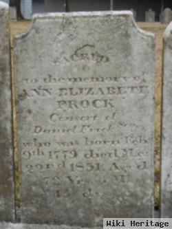 Ann Elizabeth "betsy" Frock