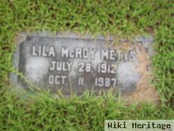 Lila Mcroy Metts