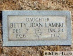 Betty Joan Lambke