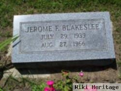 Jerome F. Blakeslee