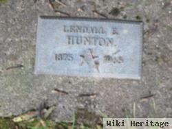 Lendall E. Hunton