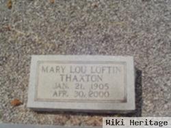 Mary Lou Loftin Thaxton