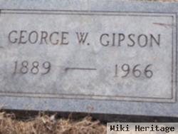 George W Gipson, Sr