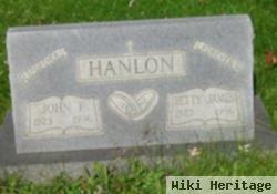 Betty James Hanlon