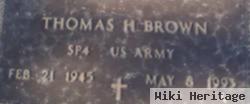 Thomas H "tommy" Brown