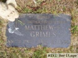 Matthew F. Grimes