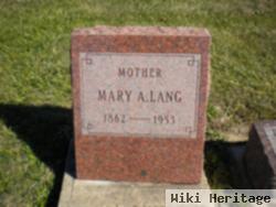 Mary A. Lang