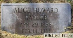 Alice C. Howard Gaylor