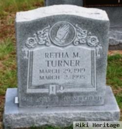 Retha M Whitaker Turner