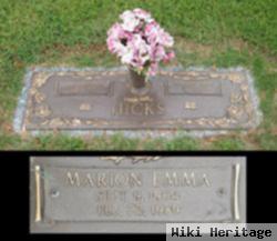 Marion Emma Hicks