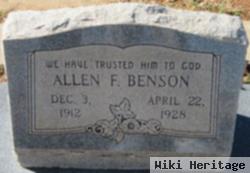 Allen F. Benson