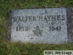 Walter C Haynes