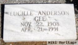 Lucille Anderson Gee