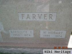 W Hobart Farver