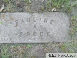 Pauline A Brock