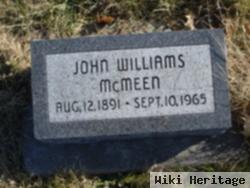 John Williams Mcmeen