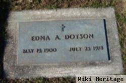 Edna Alma Garrett Dotson